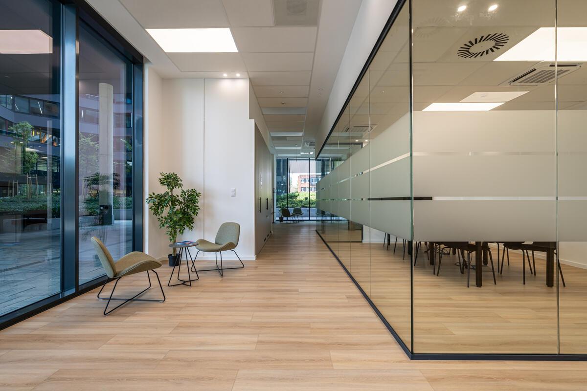 Our reference: the 3 Print Hungary Kft.'s glass partition walls 